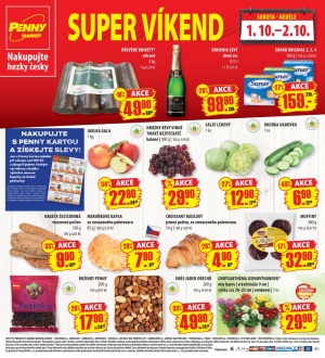akční leták Penny Market 29.9.2016-2.10.2016