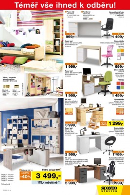 akční leták Sconto nábytek 28.9.2016-11.10.2016