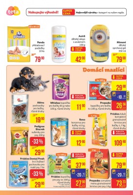 akční leták Teta drogerie 29.9.2016-8.10.2016