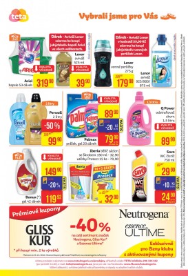 akční leták Teta drogerie 29.9.2016-8.10.2016