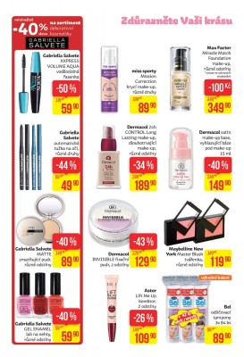 akční leták Teta drogerie 29.9.2016-8.10.2016
