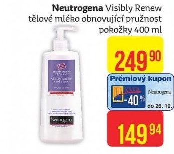 Tělové mléko Neutrogena