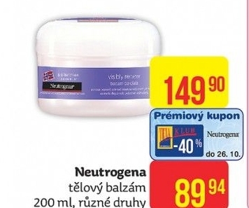 Balzám tělový Neutrogena