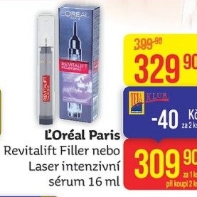 Krém oční proti vráskám Revitalift Filler L'Oréal