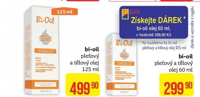 Olej na tělo a pleť Bi-Oil