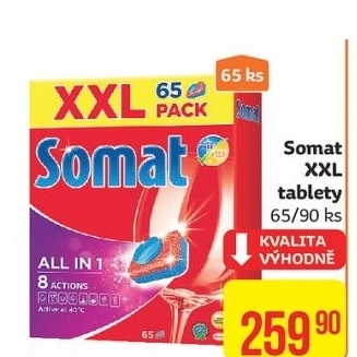 Tablety do myčky Somat
