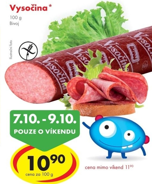 Salám Vysočina Bivoj