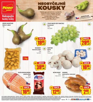 akční leták Penny Market 3.10.2016-5.10.2016