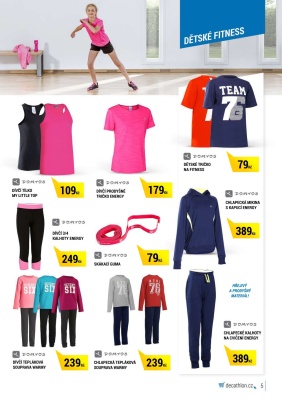 akční leták Decathlon 3.10.2016-31.10.2016