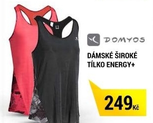 DÁMSKÉ ŠIROKÉ TÍLKO ENERGY+