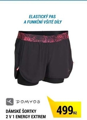 DÁMSKÉ ŠORTKY 2 v 1 ENERGY EXTREM