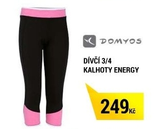 DÍVČÍ 3/4 KALHOTY ENERGY