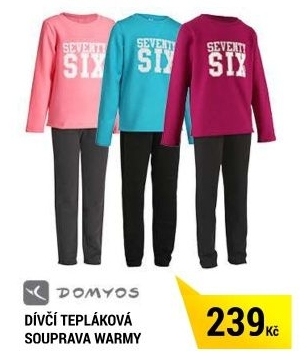DÍVČÍ TEPLÁKOVÁ SOUPRAVA WARMY