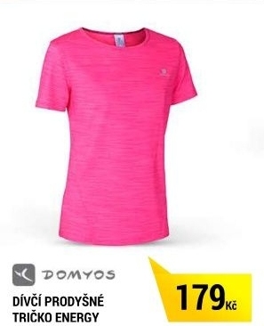 DÍVČÍ PRODYŠNÉ TRIČKO ENERGY