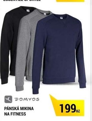 PÁNSKÁ MIKINA NA FITNESS