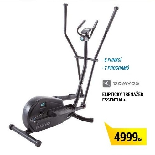 ELIPTICKÝ TRENAŽÉR ESSENTIAL +