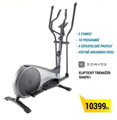 ELIPTICKÝ TRENAŽÉR SHAPE +