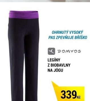 LEGÍNY Z BIOBAVLNY NA JOGU
