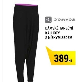 DÁMSKÉ TANEČNÍ KALHOTY S NÍZKÝM SEDEM