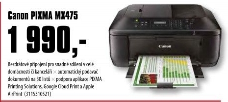 Tiskárna Canon PIXMA MX475