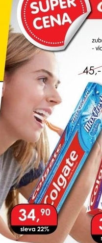 Pasty na zuby Max Colgate