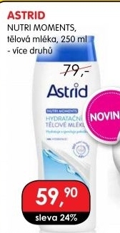 Tělové mléko Astrid