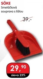 Smetáček a lopatka Söke