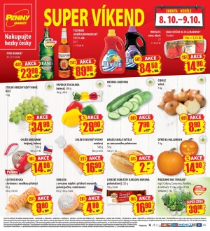 akční leták Penny Market 6.10.2016-9.10.2016