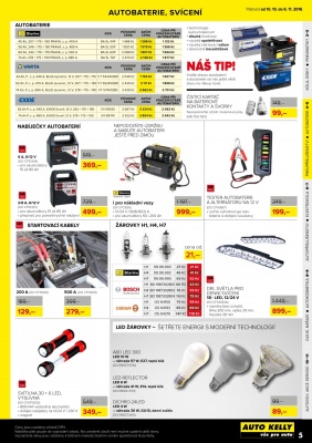 akční leták Auto Kelly 10.10.2016-6.11.2016