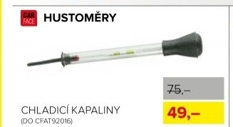 Hustoměr chladící kapaliny CarFace