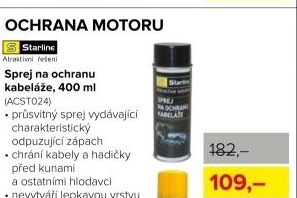 Ochrana kabeláže Starline, sprej 400 ml