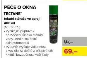 Tekuté stěrače ve spreji Tectane, 400 ml