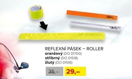 Pásek reflexní ROLLER, oranžový