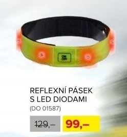 Reflexní pásek s LED diodami