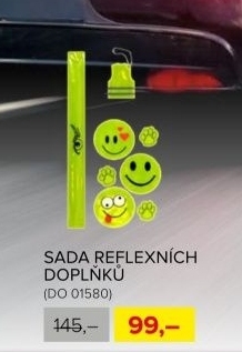 Sada reflexních doplňků