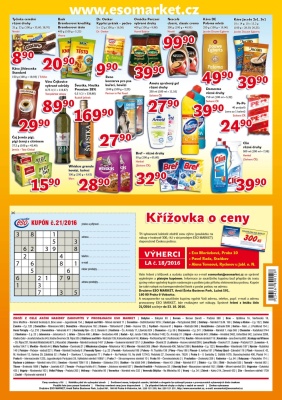 akční leták ESO MARKET 12.10.2016-23.10.2016