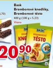 Knedlíky bramborové v prášku Bask