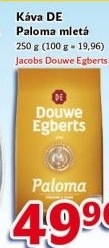 Mletá káva Paloma Douwe Egberts