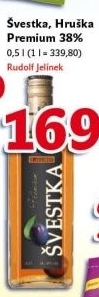Pálenka Švestka Premium Rudolf Jelínek