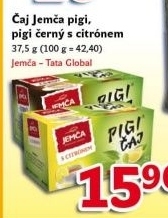 Černý Pigi čaj Jemča