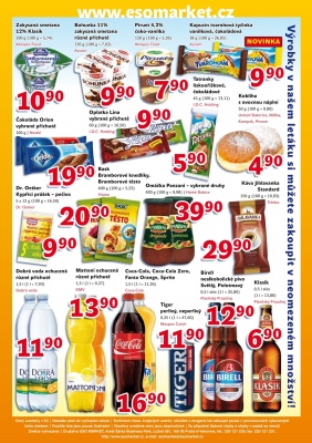 akční leták ESO MARKET 12.10.2016-23.10.2016