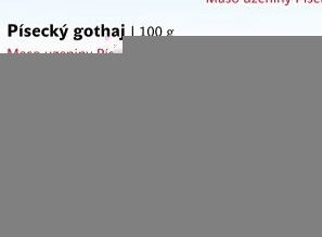 Salám Gothaj Maso uzeniny Písek