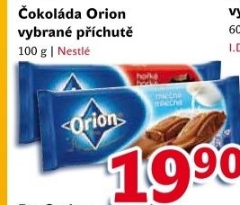Čokoláda Orion