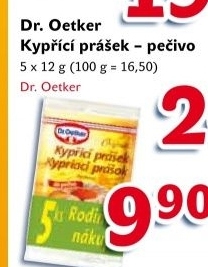 Kypřicí prášek Dr. Oetker