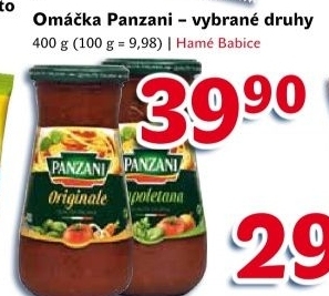 Omáčka Panzani