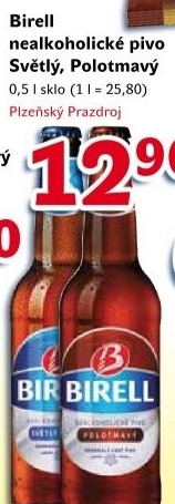 Nealkoholické pivo Birell