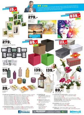 akční leták Möbelix 17.10.2016-30.10.2016