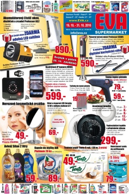 akční leták EVA.cz 19.10.2016-31.10.2016
