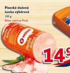 Šunka dušená písecká Maso uzeniny Písek