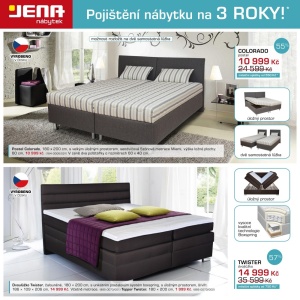 akční leták Jena nábytek 26.10.2016-8.11.2016